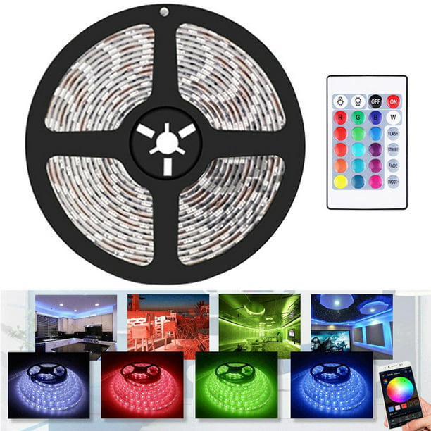 5-10M LED Strip Light TV Backlight 5050 RGB Colour Changing /Wifi Remote Control